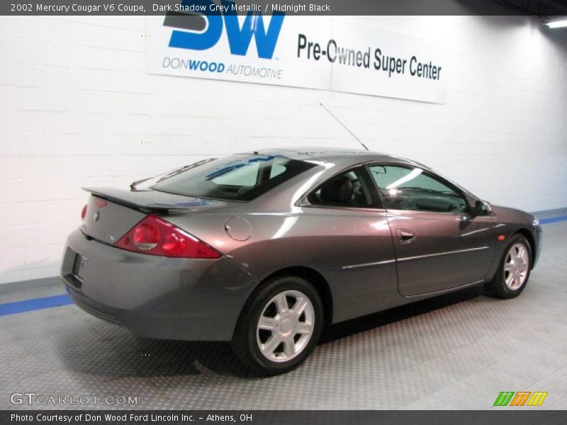 Dark Shadow Grey Metallic / Midnight Black 2002 Mercury Cougar V6 Coupe