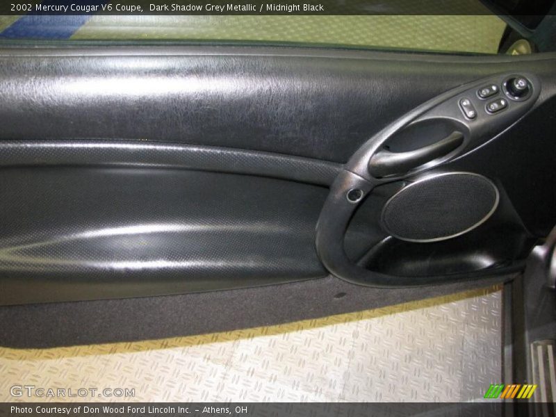 Dark Shadow Grey Metallic / Midnight Black 2002 Mercury Cougar V6 Coupe