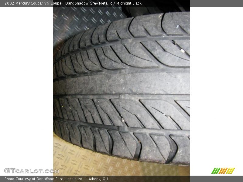 Dark Shadow Grey Metallic / Midnight Black 2002 Mercury Cougar V6 Coupe