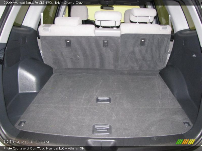 Bright Silver / Gray 2009 Hyundai Santa Fe GLS 4WD