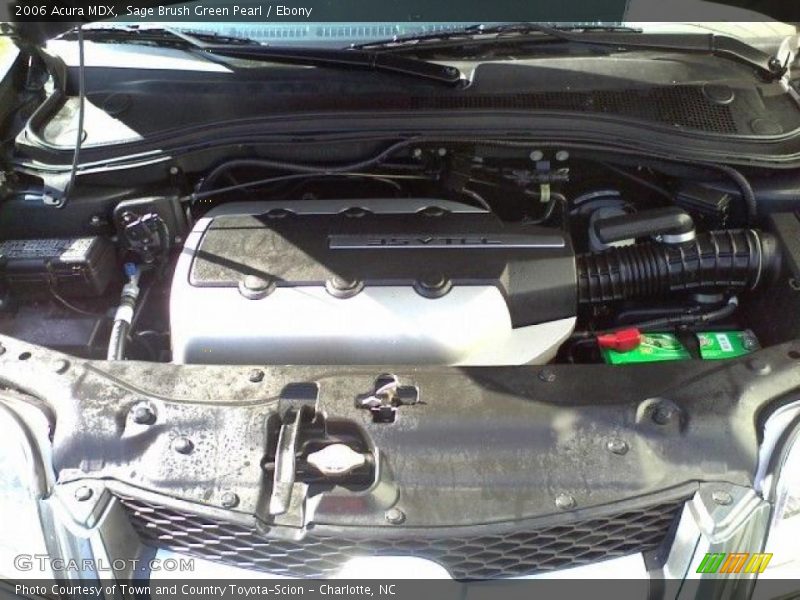 Sage Brush Green Pearl / Ebony 2006 Acura MDX