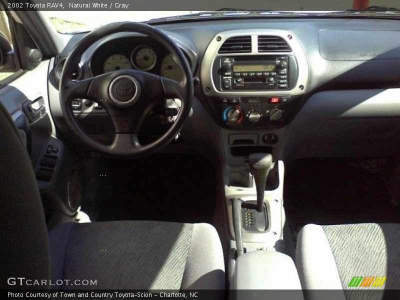Natural White / Gray 2002 Toyota RAV4
