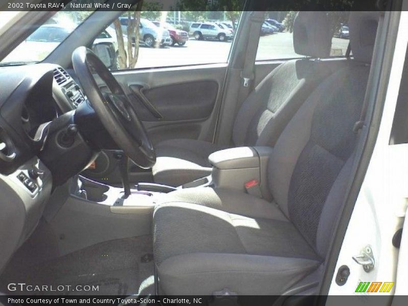 Natural White / Gray 2002 Toyota RAV4