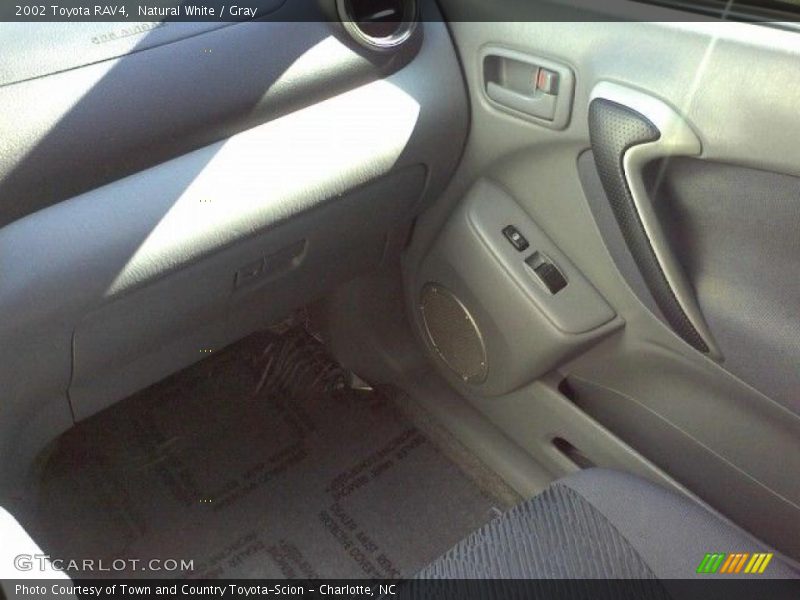 Natural White / Gray 2002 Toyota RAV4