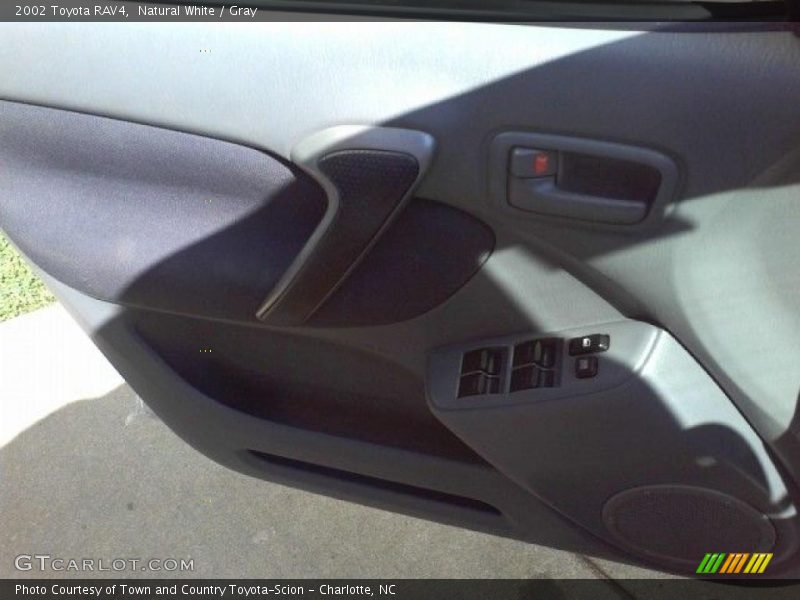 Natural White / Gray 2002 Toyota RAV4
