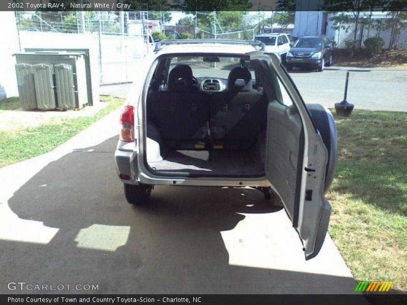 Natural White / Gray 2002 Toyota RAV4