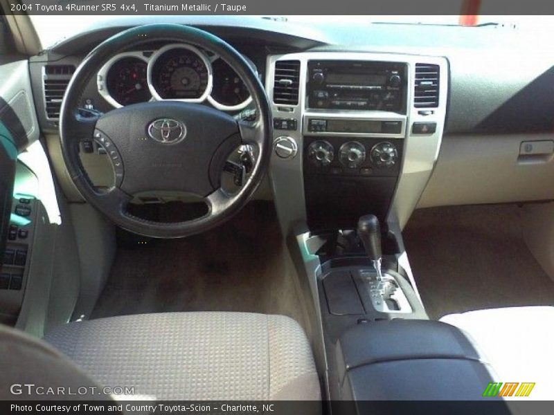 Titanium Metallic / Taupe 2004 Toyota 4Runner SR5 4x4