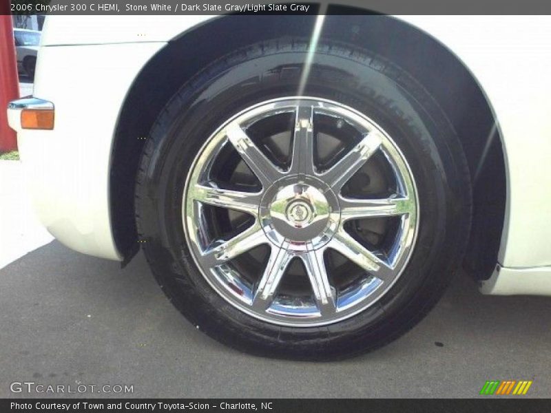 Stone White / Dark Slate Gray/Light Slate Gray 2006 Chrysler 300 C HEMI