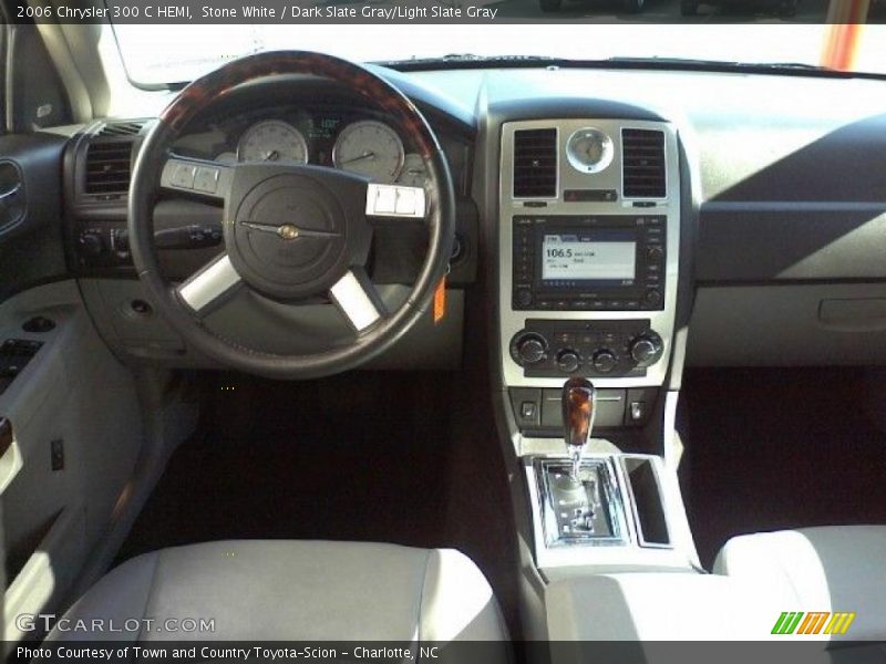 Stone White / Dark Slate Gray/Light Slate Gray 2006 Chrysler 300 C HEMI