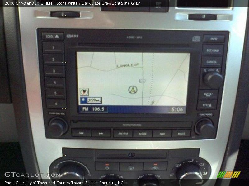 Stone White / Dark Slate Gray/Light Slate Gray 2006 Chrysler 300 C HEMI