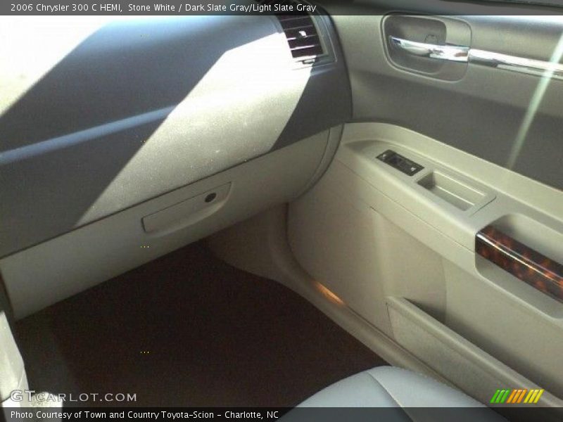 Stone White / Dark Slate Gray/Light Slate Gray 2006 Chrysler 300 C HEMI