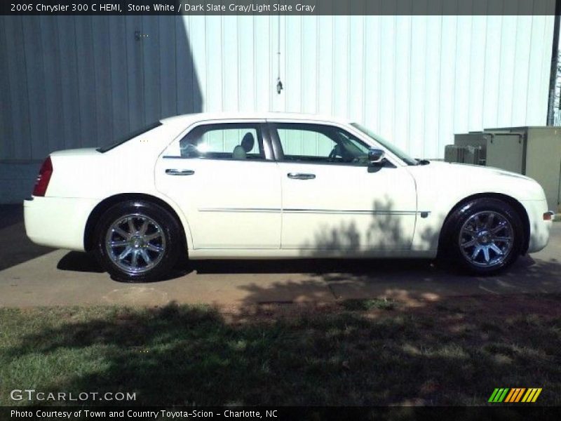 Stone White / Dark Slate Gray/Light Slate Gray 2006 Chrysler 300 C HEMI