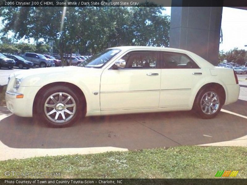 Stone White / Dark Slate Gray/Light Slate Gray 2006 Chrysler 300 C HEMI
