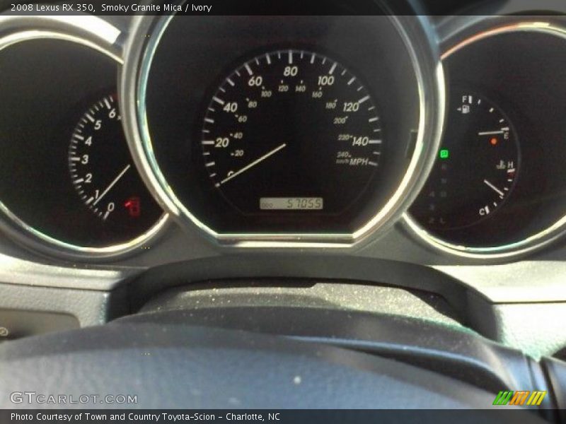 Smoky Granite Mica / Ivory 2008 Lexus RX 350