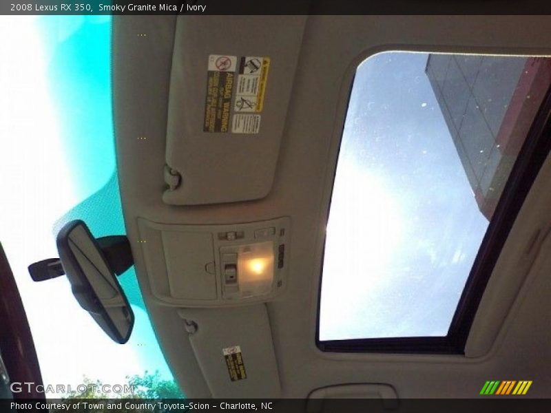Smoky Granite Mica / Ivory 2008 Lexus RX 350