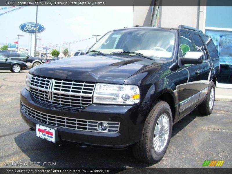 Tuxedo Black Metallic / Camel 2010 Lincoln Navigator 4x4