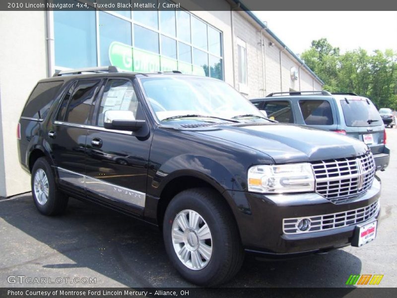Tuxedo Black Metallic / Camel 2010 Lincoln Navigator 4x4