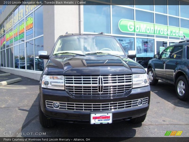 Tuxedo Black Metallic / Camel 2010 Lincoln Navigator 4x4