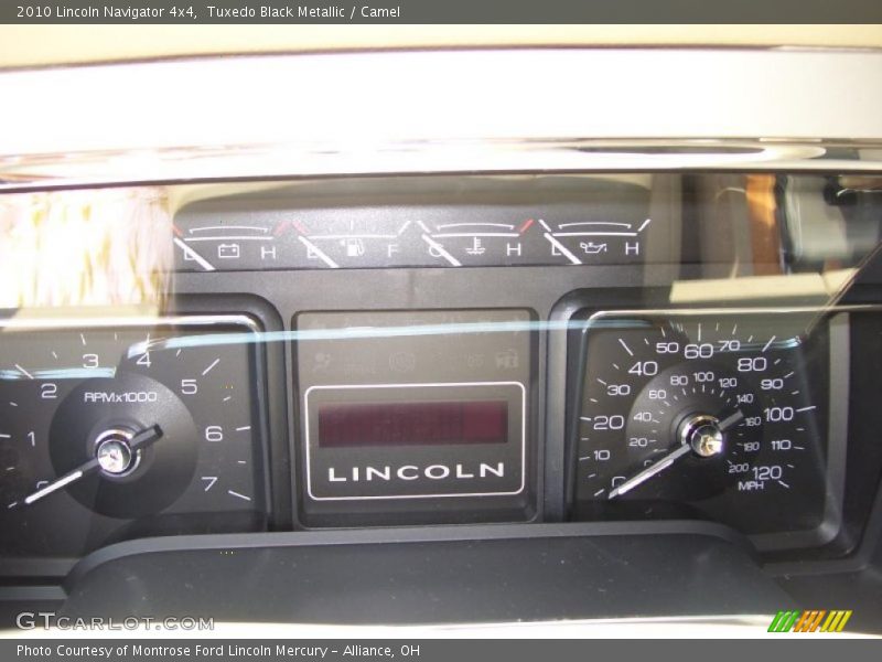Tuxedo Black Metallic / Camel 2010 Lincoln Navigator 4x4