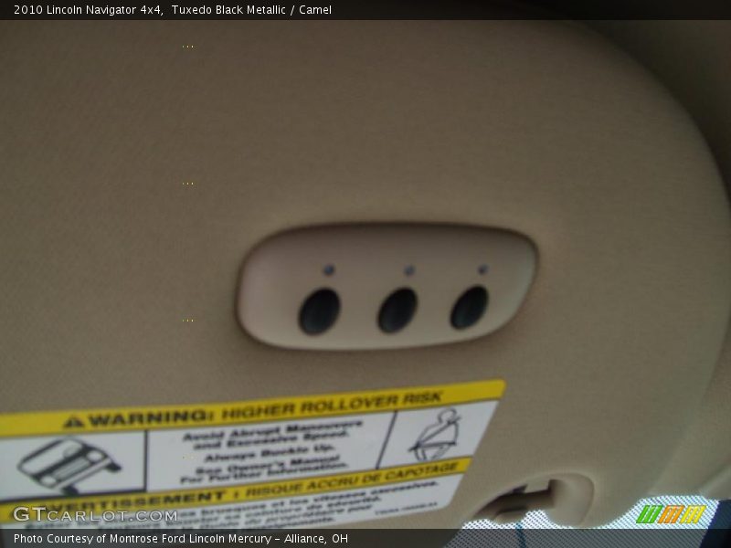 Tuxedo Black Metallic / Camel 2010 Lincoln Navigator 4x4