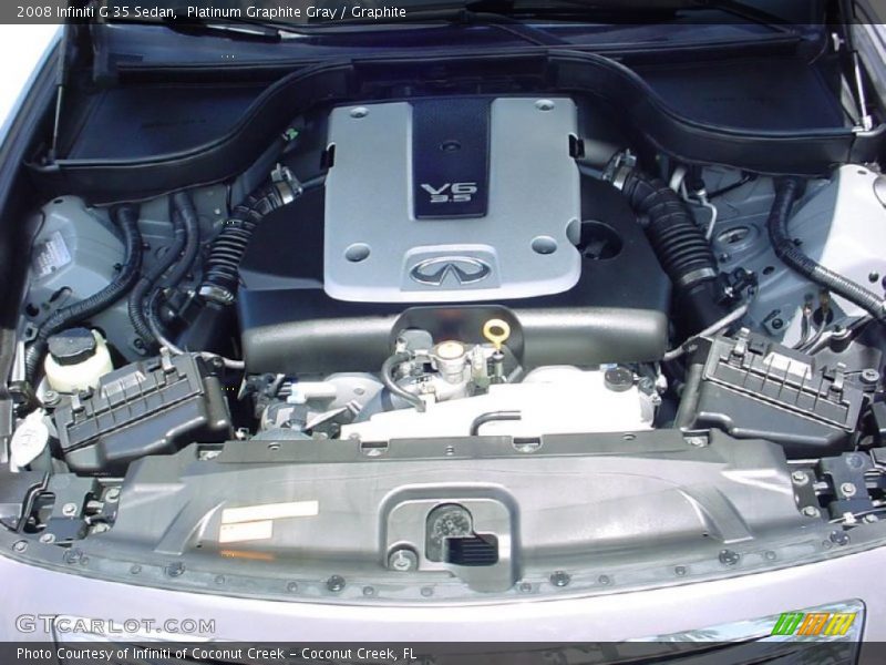 Platinum Graphite Gray / Graphite 2008 Infiniti G 35 Sedan
