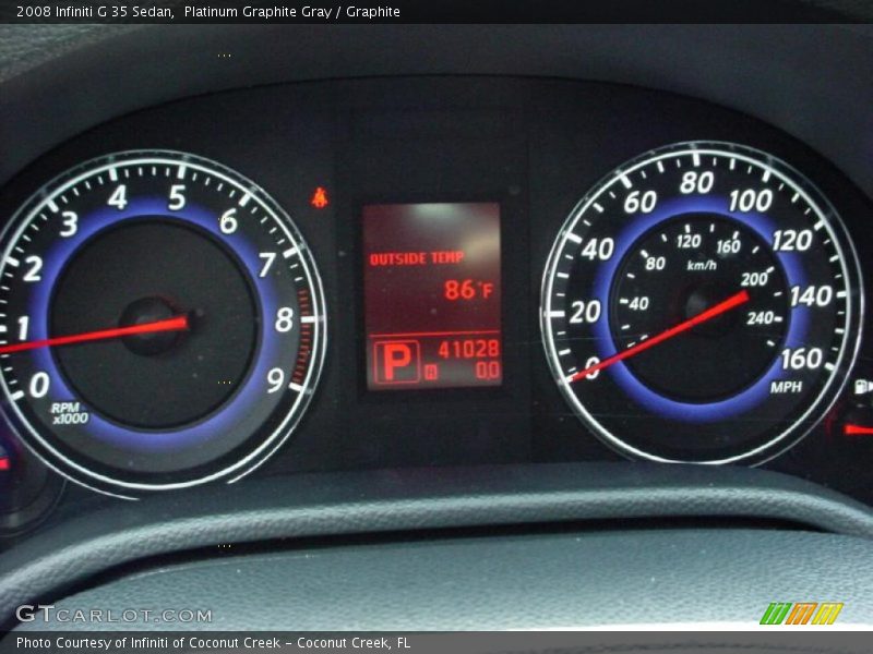 Platinum Graphite Gray / Graphite 2008 Infiniti G 35 Sedan