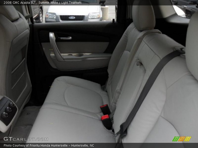Summit White / Light Titanium 2008 GMC Acadia SLT