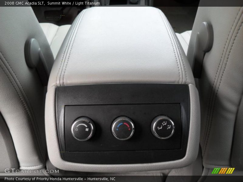 Summit White / Light Titanium 2008 GMC Acadia SLT