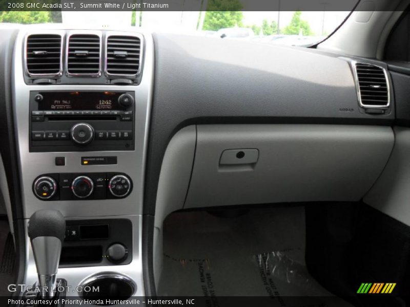 Summit White / Light Titanium 2008 GMC Acadia SLT