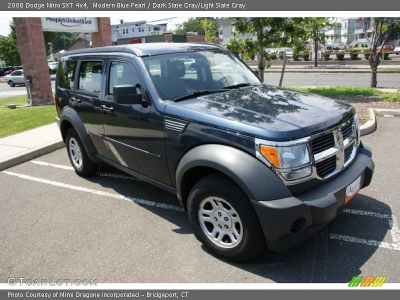 Modern Blue Pearl / Dark Slate Gray/Light Slate Gray 2008 Dodge Nitro SXT 4x4