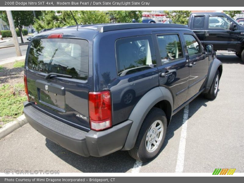 Modern Blue Pearl / Dark Slate Gray/Light Slate Gray 2008 Dodge Nitro SXT 4x4