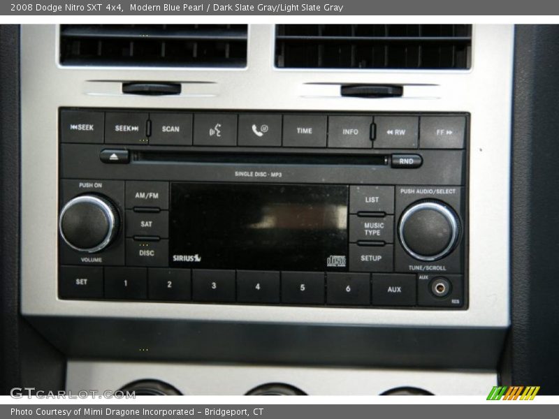 Modern Blue Pearl / Dark Slate Gray/Light Slate Gray 2008 Dodge Nitro SXT 4x4