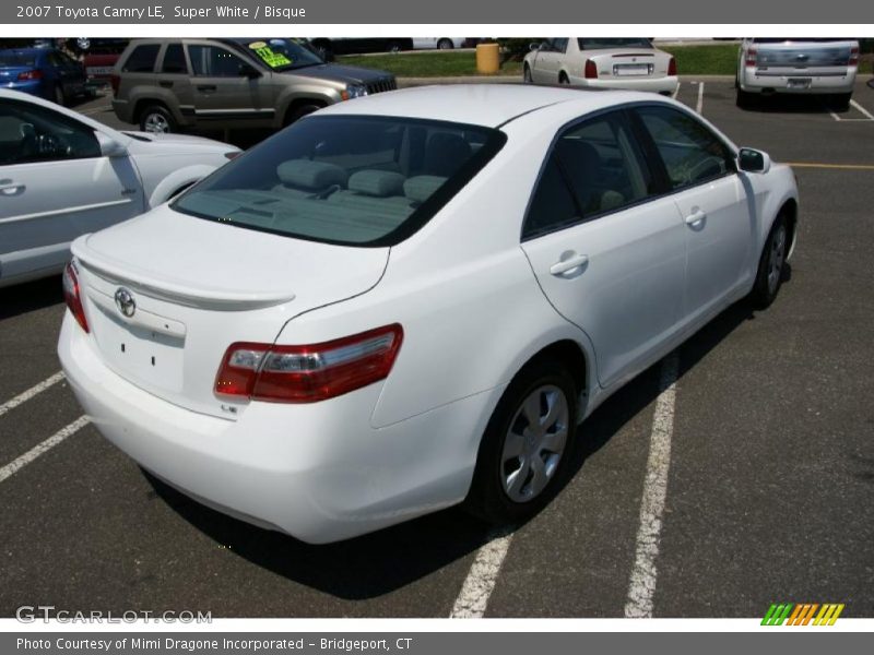 Super White / Bisque 2007 Toyota Camry LE