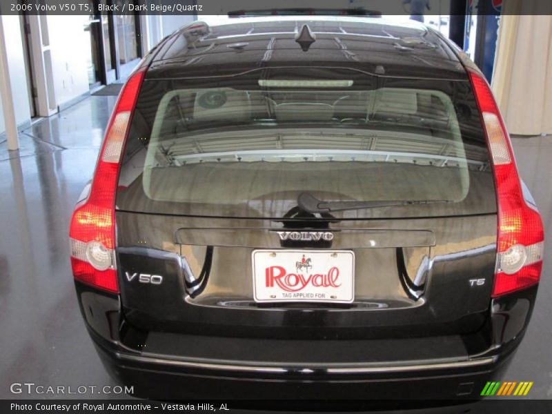 Black / Dark Beige/Quartz 2006 Volvo V50 T5
