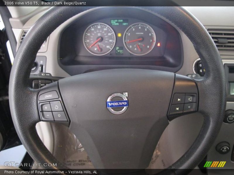 Black / Dark Beige/Quartz 2006 Volvo V50 T5