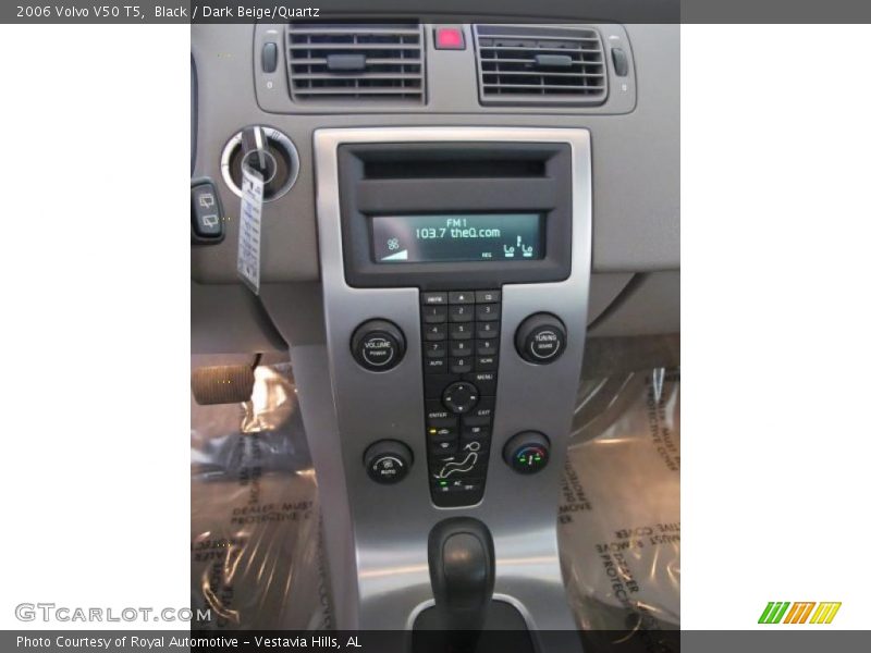 Black / Dark Beige/Quartz 2006 Volvo V50 T5