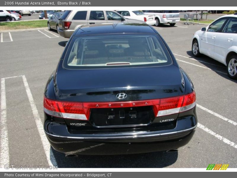 Ebony Black / Black 2006 Hyundai Azera Limited