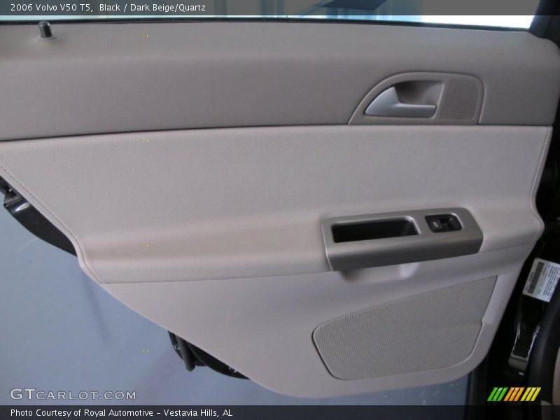 Black / Dark Beige/Quartz 2006 Volvo V50 T5