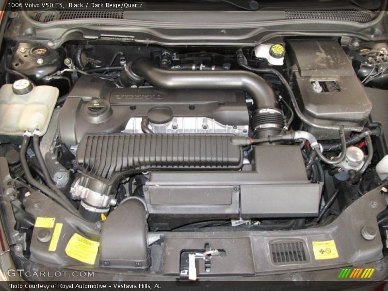Black / Dark Beige/Quartz 2006 Volvo V50 T5