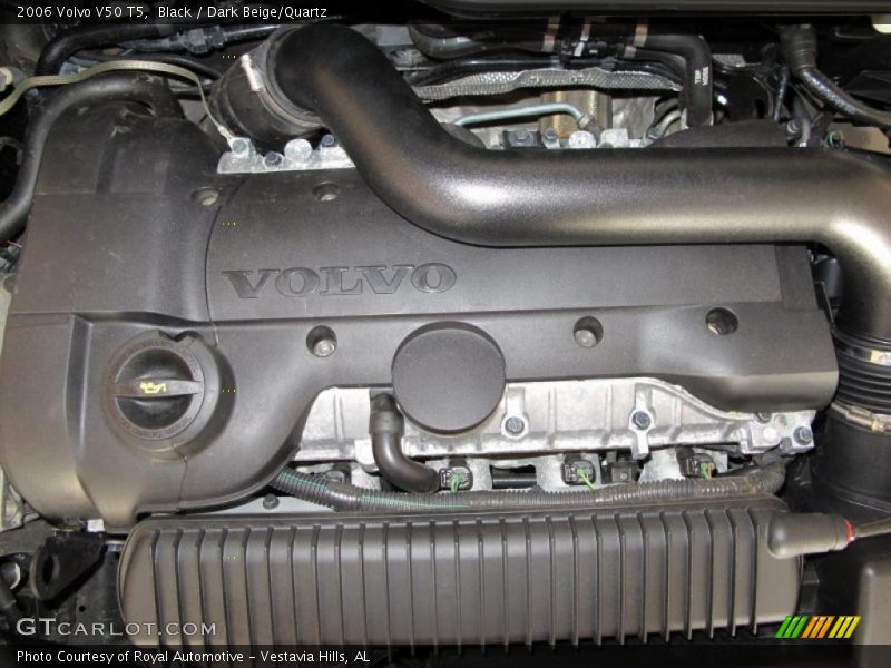 Black / Dark Beige/Quartz 2006 Volvo V50 T5