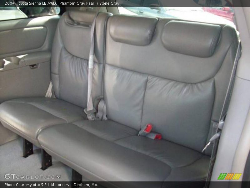 Phantom Gray Pearl / Stone Gray 2004 Toyota Sienna LE AWD