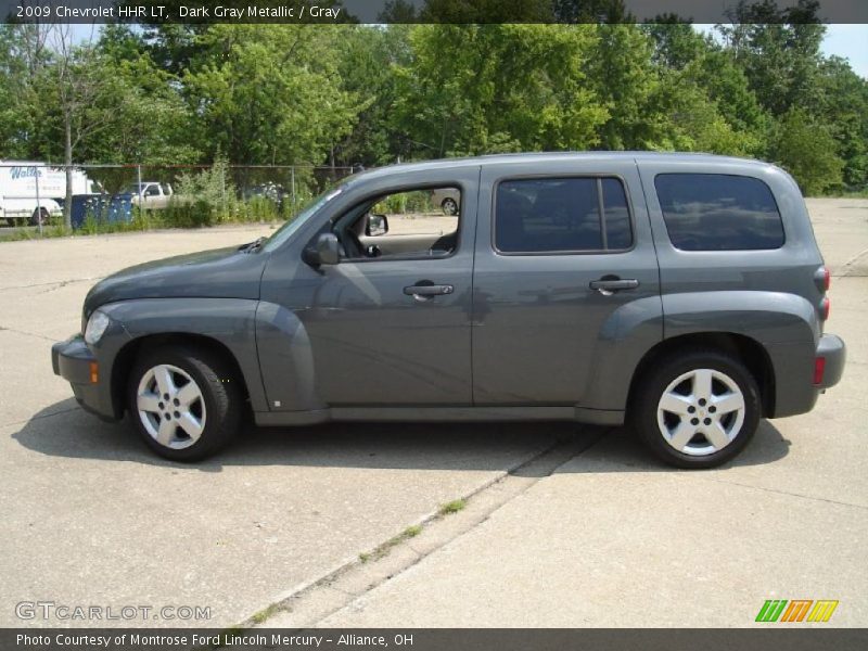 Dark Gray Metallic / Gray 2009 Chevrolet HHR LT