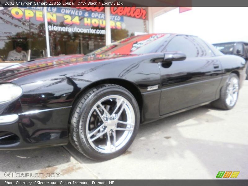 Onyx Black / Ebony Black 2002 Chevrolet Camaro Z28 SS Coupe