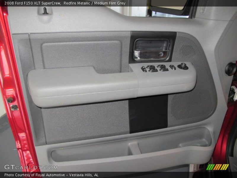 Redfire Metallic / Medium Flint Grey 2008 Ford F150 XLT SuperCrew