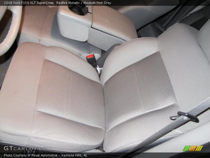 Redfire Metallic / Medium Flint Grey 2008 Ford F150 XLT SuperCrew