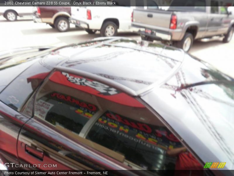 Onyx Black / Ebony Black 2002 Chevrolet Camaro Z28 SS Coupe
