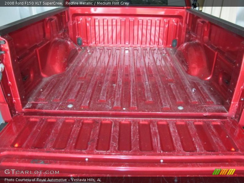 Redfire Metallic / Medium Flint Grey 2008 Ford F150 XLT SuperCrew