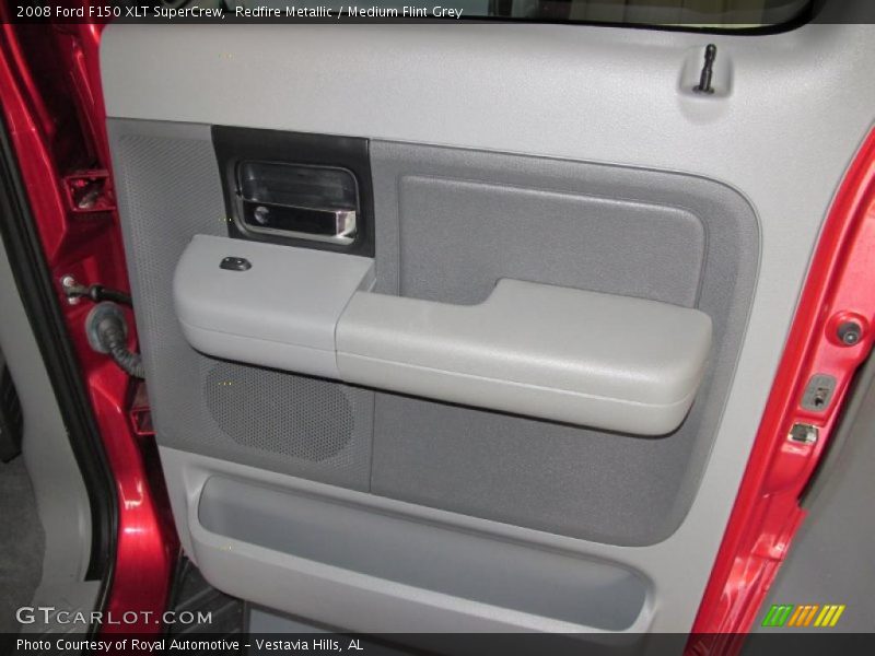 Redfire Metallic / Medium Flint Grey 2008 Ford F150 XLT SuperCrew