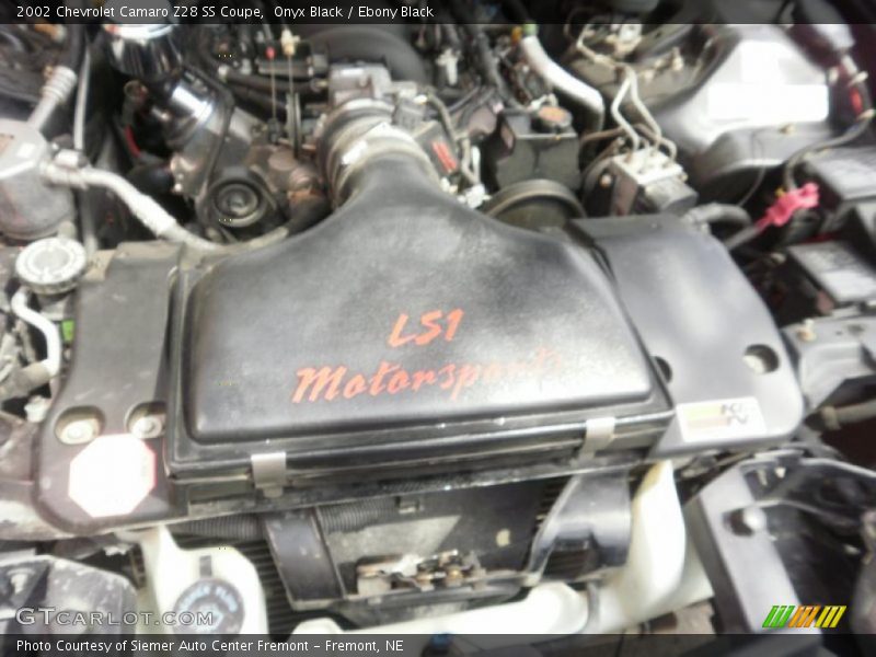 Onyx Black / Ebony Black 2002 Chevrolet Camaro Z28 SS Coupe