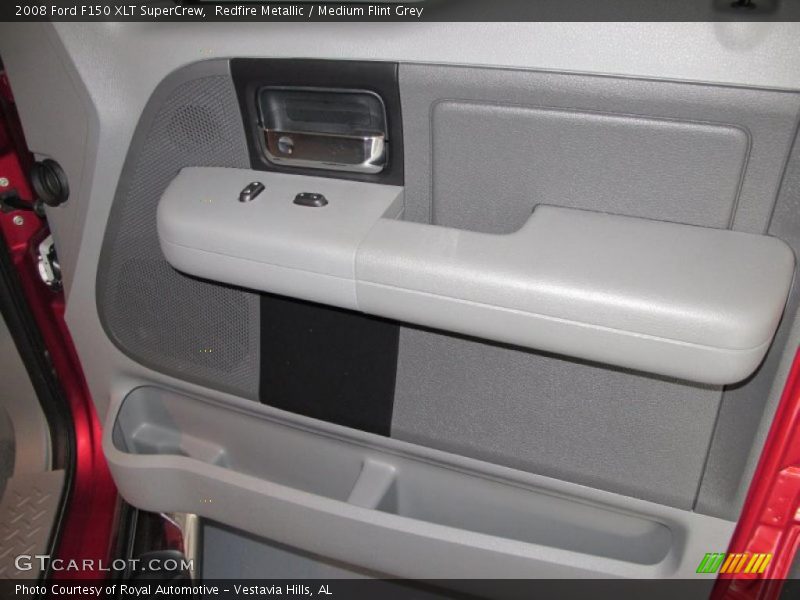 Redfire Metallic / Medium Flint Grey 2008 Ford F150 XLT SuperCrew